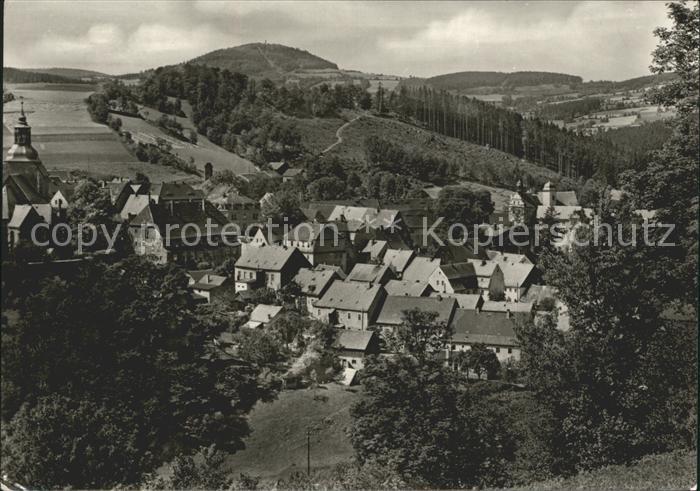 Lauenstein Erzgebirge Ortsblick