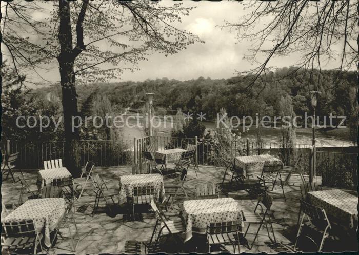 Grimma Blick von der Gattersburg Terrasse