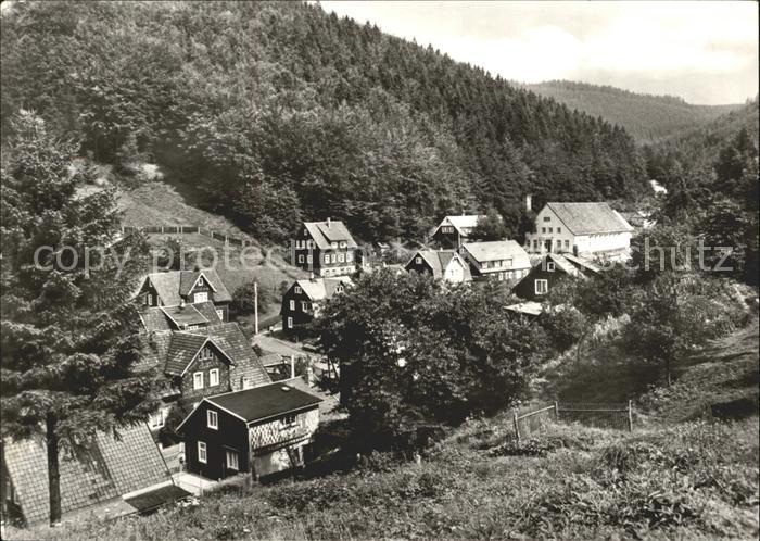 Giessuebel Schleusegrund Ortsblick
