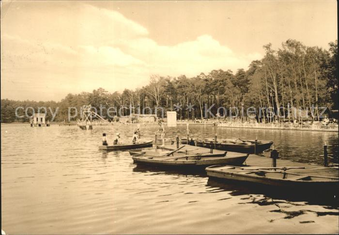 Schmannewitz Waldbad Bootsanlegestelle