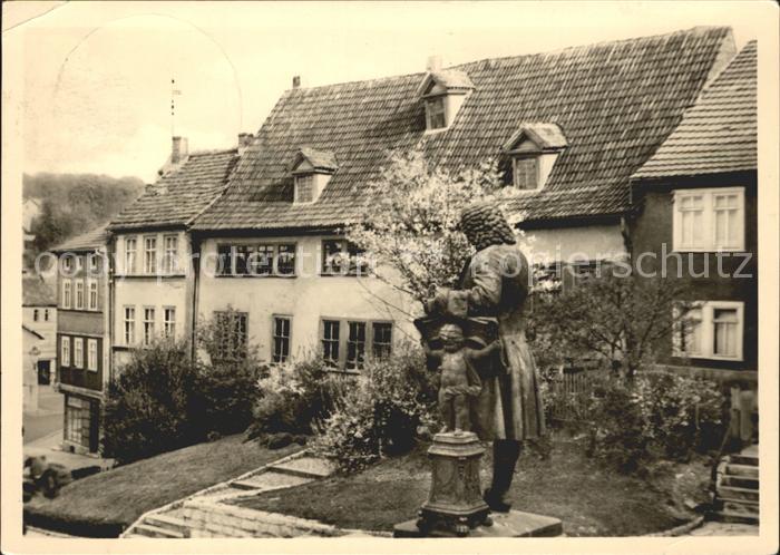 Eisenach Thueringen Bach Haus und Bach Denkmal