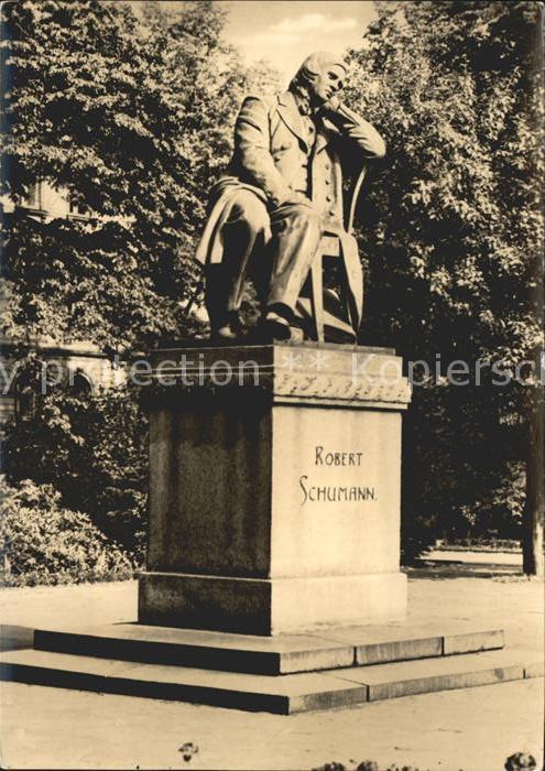 Zwickau Sachsen Robert Schumann Denkmal