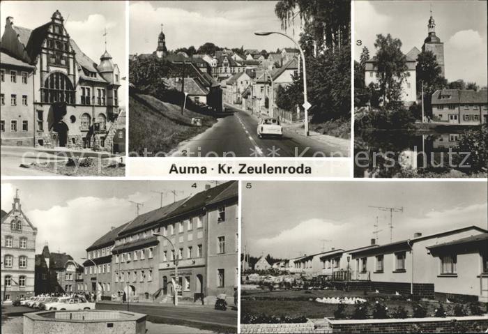 Auma Rathaus Pfarrteich Markt Neubausiedlung
