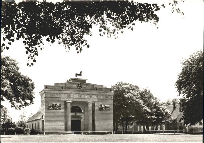 Redefin Reithalle des Staatl Hengstdepots