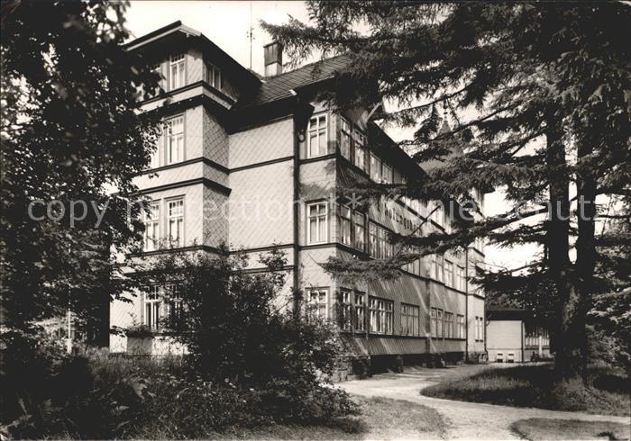 Oberhof Thueringen FDGB Erholungsheim Glueckauf