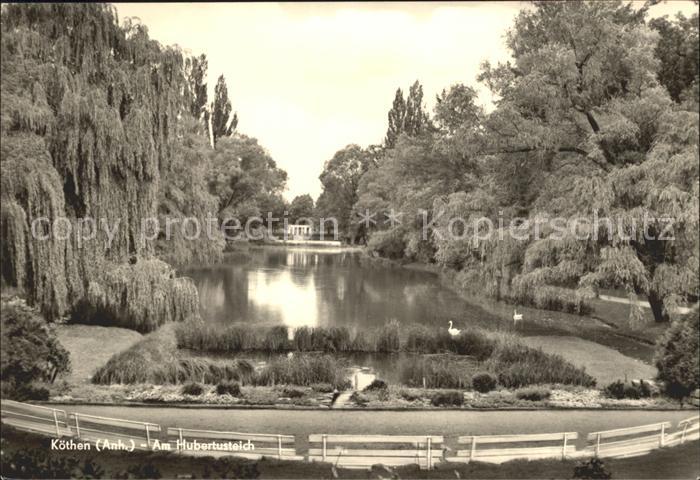 Koethen Anhalt Am Hubertusteich