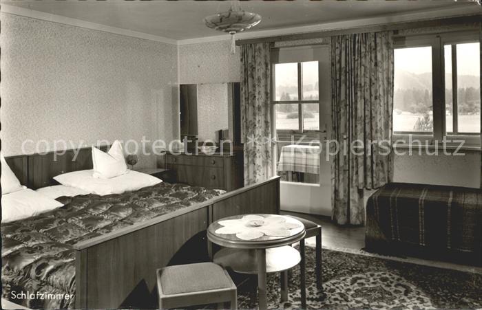 Fischen Allgaeu Pension Steidle Schlafzimmer