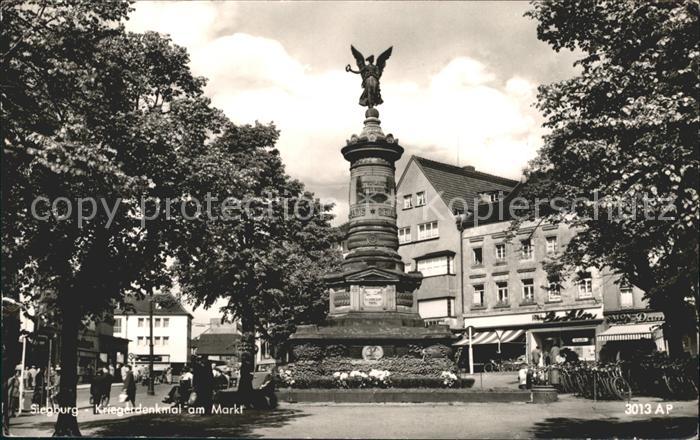 Siegburg Kriegerdenkmal am Markt