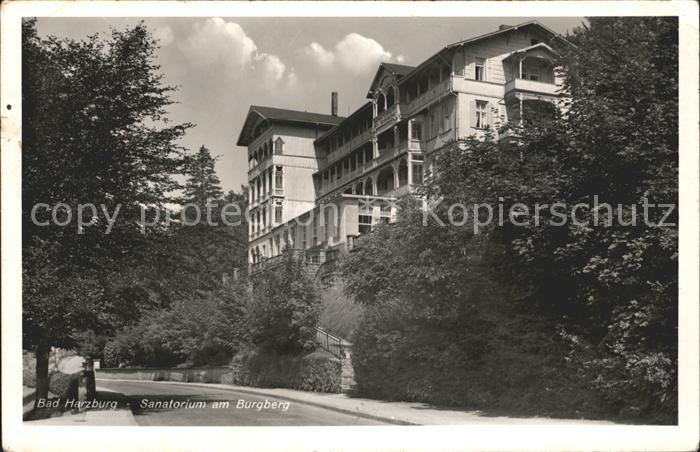 Bad Harzburg Sanatorium am Burgberg NZ3