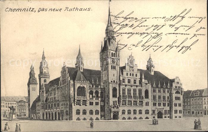 CHEMNITZ Sachsen Neue Rathaus