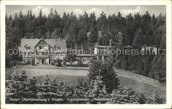 Oberbaerenburg Baerenburg Fremdenheim Helenenhof