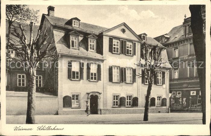 Weimar Thueringen Schillerhaus