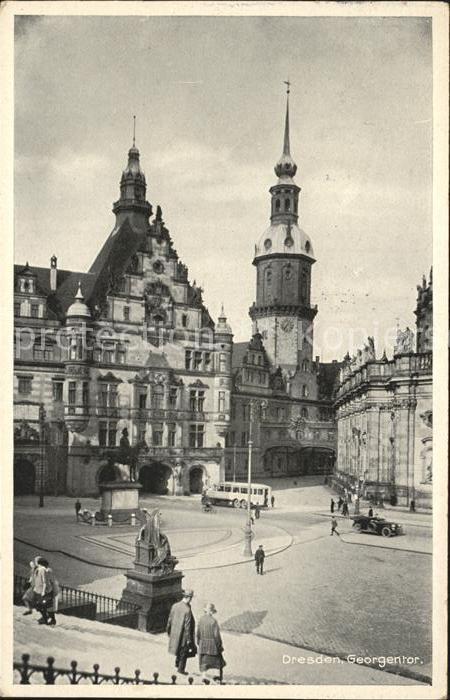 DRESDEN Elbe Georgentor