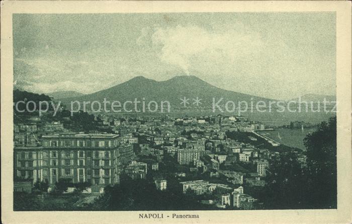 Napoli Neapel Panorama
