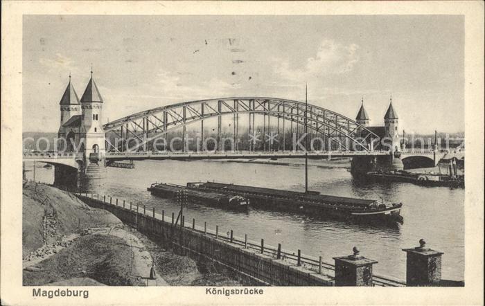 MAGDEBURG  CITY Koenigsbruecke