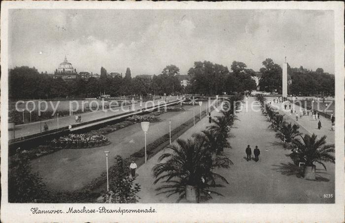HANNOVER  CITY Maschsee Strandpromenade