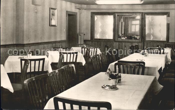 Zinnwald-Georgenfeld Erholungsheim Speiseraum