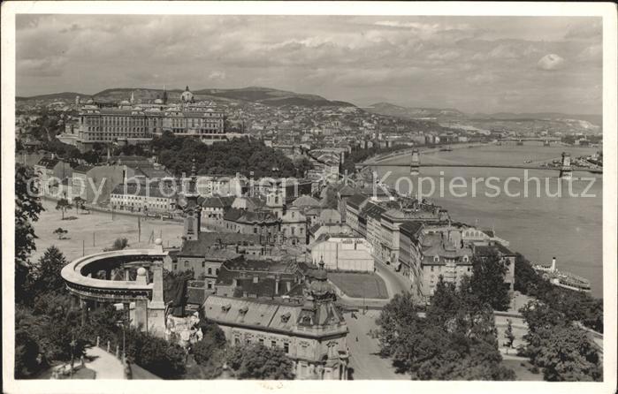 Budapest Aussicht vom Blocksberg
