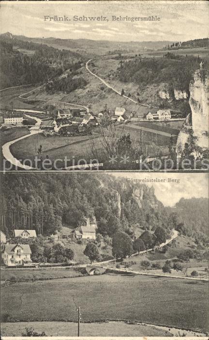 Goessweinstein Behringersmuehle Goessweinsteiner Berg