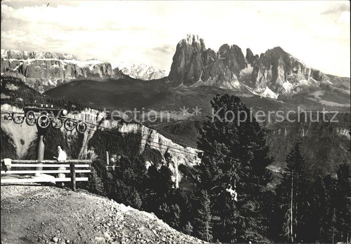 Ortisei St Ulrich Raschoetz gegen Langkofel