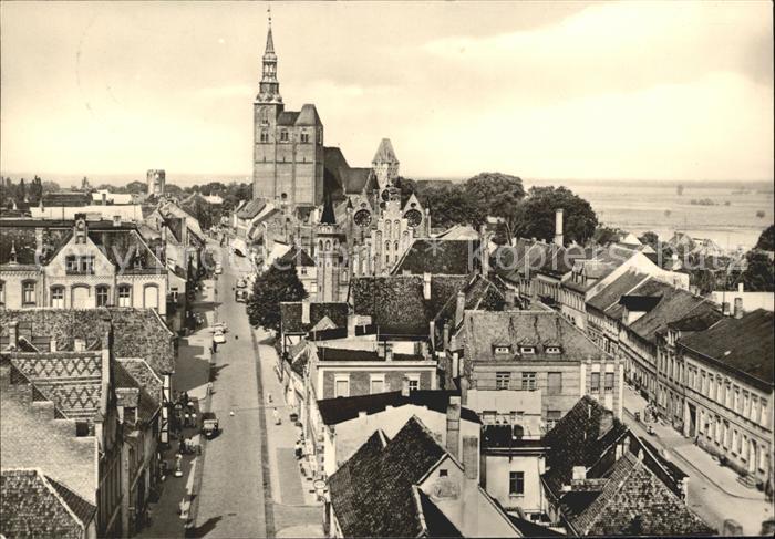 Tangermuende Blick vom Neustaedter Tor