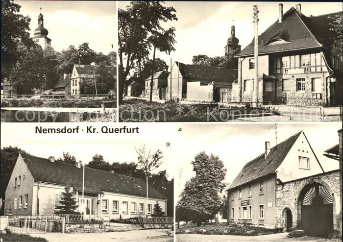 Nemsdorf-Goehrendorf Kirche Kulturhaus Kindergarten Gemeindeschwesternstation