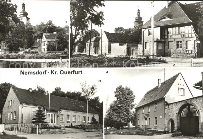 Nemsdorf-Goehrendorf Kirche Kulturhaus Kindergarten Gemeindeschwesternstation