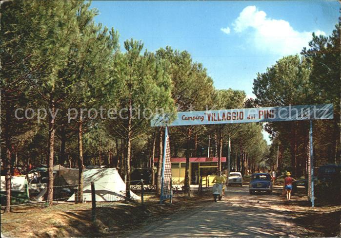 Punta Marina Terme Zeltlager Dorf der Pinien