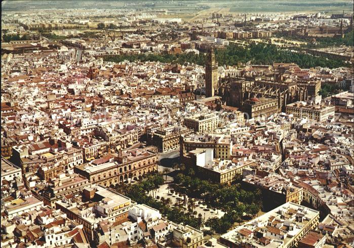 Sevilla Andalucia Fliegeraufnahme
