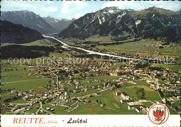 Reutte Tirol Fliegeraufnahme