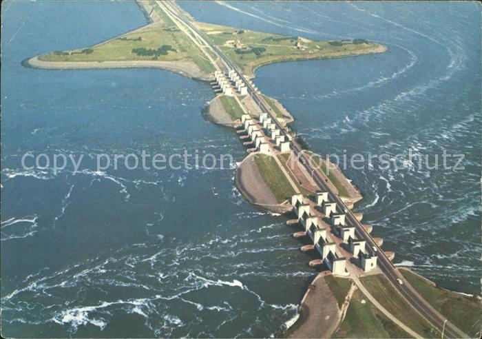 Den Oever Hollands Kroon Waterspuien Fliegeraufnahme