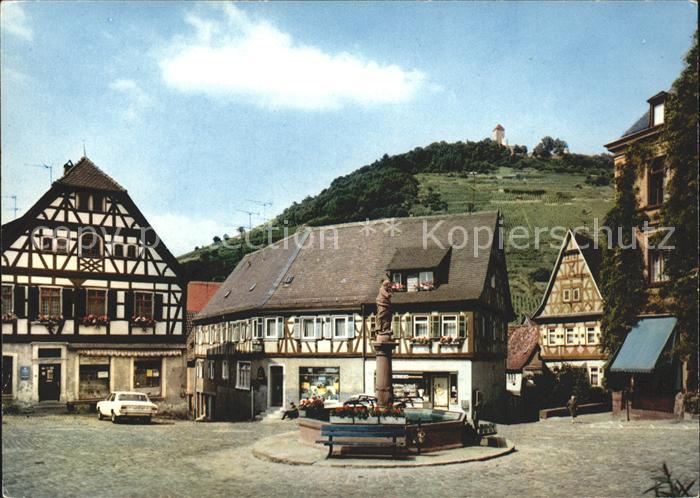 Heppenheim Bergstrasse Marktplatz Schlossberg
