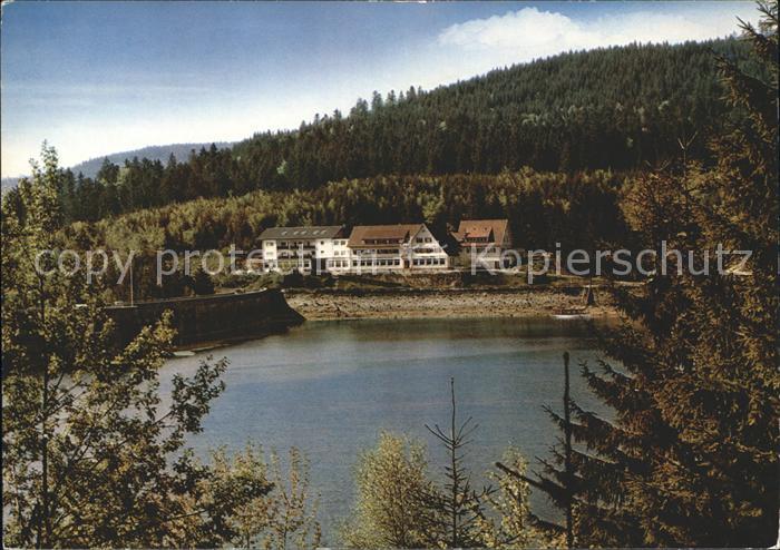 Schwarzenbachtalsperre Schwarzenbachhotel Hallenschwimmbad