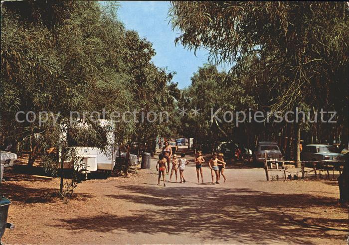 Sardinien Italien Campingdorf Is Arenas