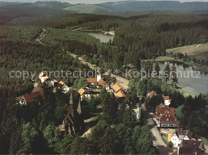 Hahnenklee-Bockswiese Harz Fliegeraufnahme