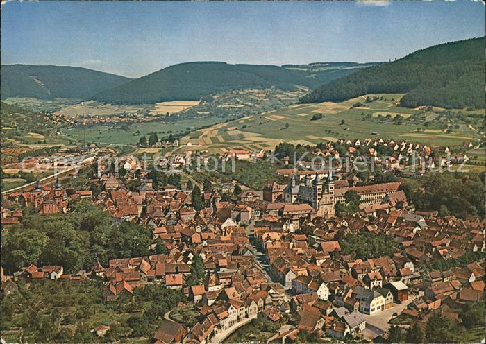 Amorbach Miltenberg Fliegeraufnahme