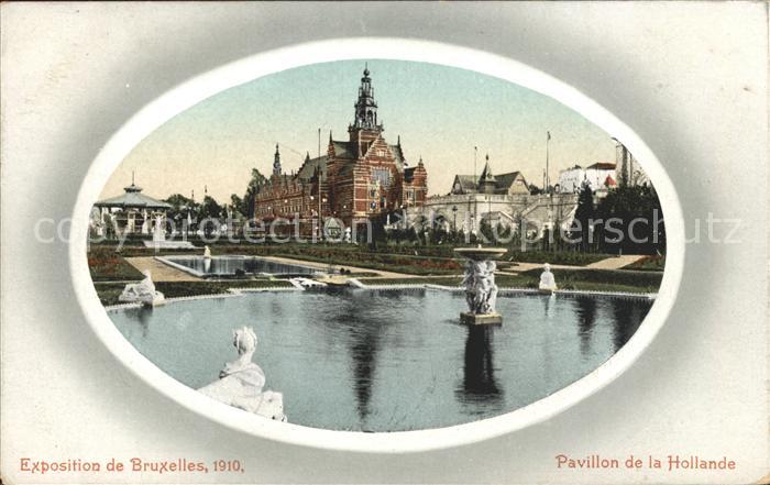 Exposition Universelle Bruxelles 1910 Pavillon de la Hollande