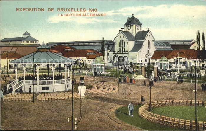Exposition Universelle Bruxelles 1910 Section Allemande