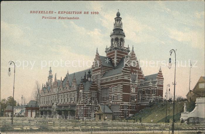 Exposition Universelle Bruxelles 1910 Pavillon Neerlandais