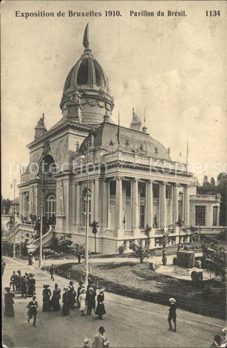 Exposition Universelle Bruxelles 1910 Pavillon du Bresil