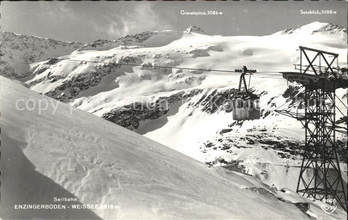 Seilbahn Enzingerboden-Weissee