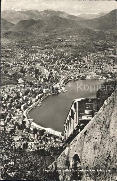 Zahnradbahn Lugano Funicolare San Salvatore