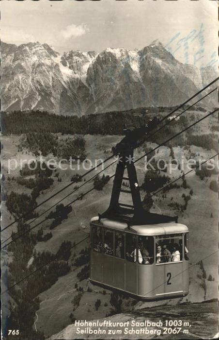 Seilbahn Schattberg Saalbach
