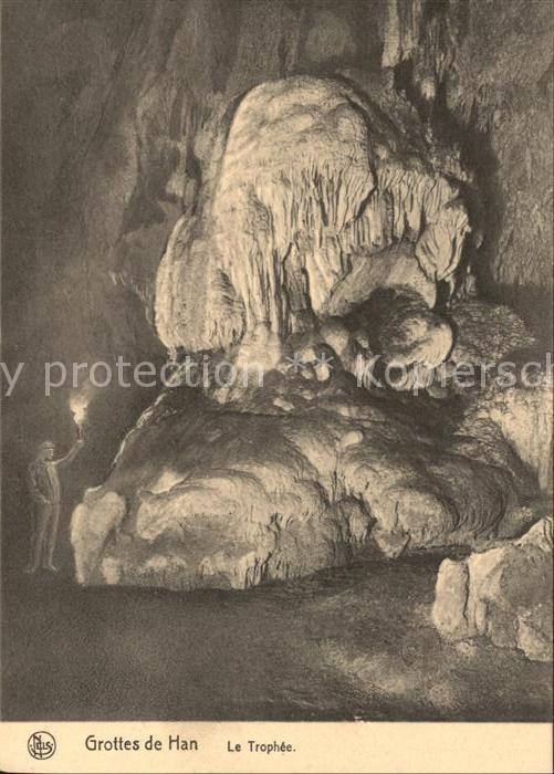 Hoehlen Caves Grottes Grottes de Han Le Trophee