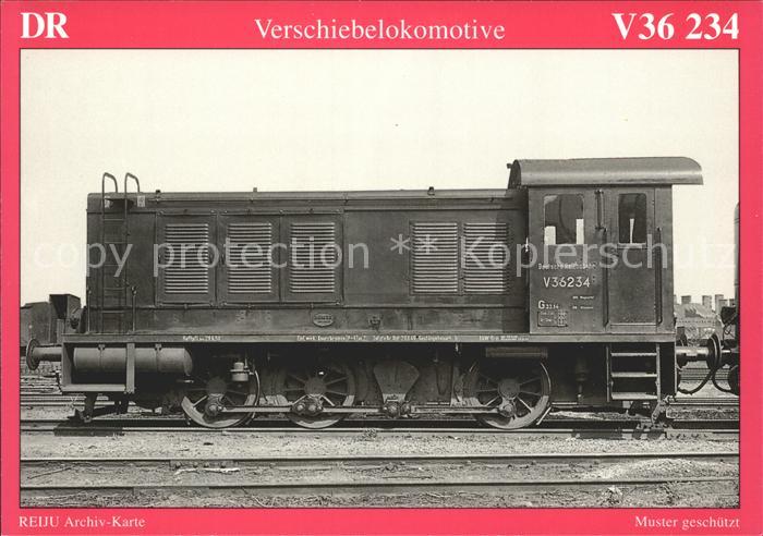 Lokomotive Diesel-Verschiebelokomotive V36234 Deutsche Reichsbahn