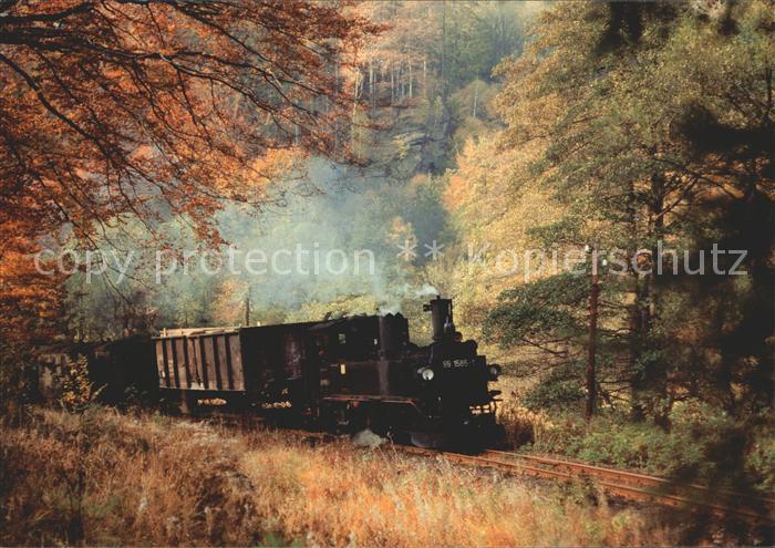 Lokomotive Schmalspurbahn Wolkenstein-Joehstadt Schmiedeberg