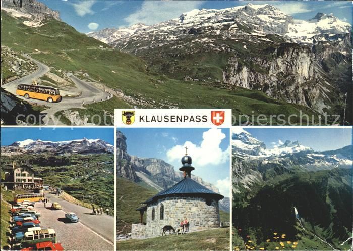 Postbus Klausenpass Clariden Kammlistock Hotel