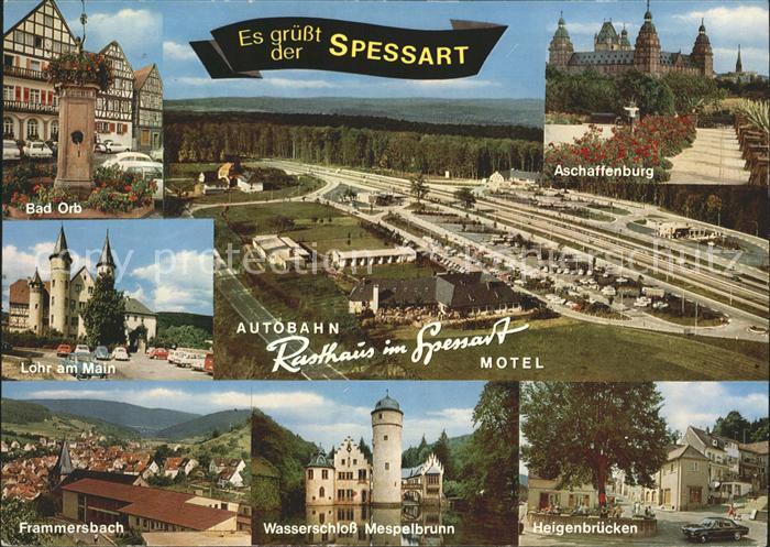 Autobahn Rasthaus Spessart Motel Wasserscgloss Mespelbrunn