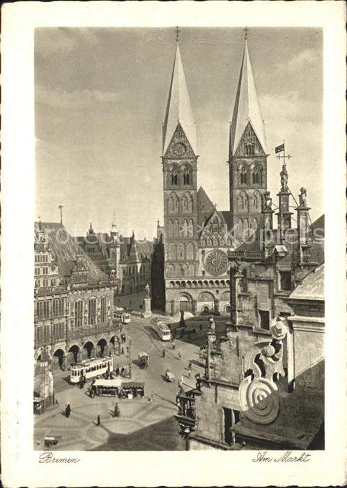 Strassenbahn Bremen Am Markt