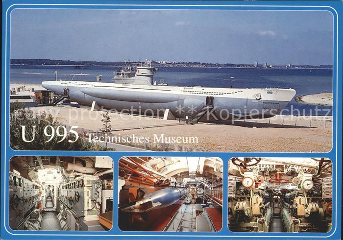 U-Boot Unterseeboot Submarine Sous-Marin U-995 Technisches Museum Laboe Torpedor